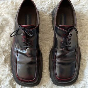 Giorgio Brutini | Shoes | Mens Burgundy Leather Dress Shoes  display picture 1
